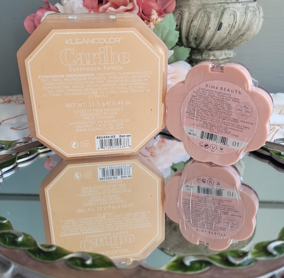 Kleancolor Caribe Eyeshadow Palette - Orange, Gold, and Brown Tones - Picture 2 of 2